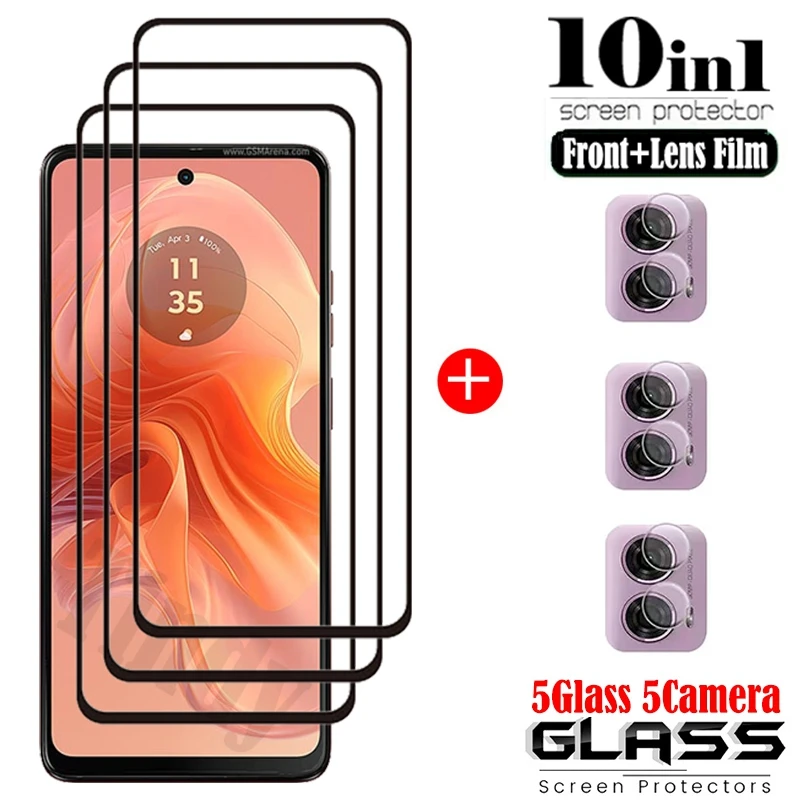 Premium Tempered Glass Screen Protector & Camera Film for Motorola Moto G Series