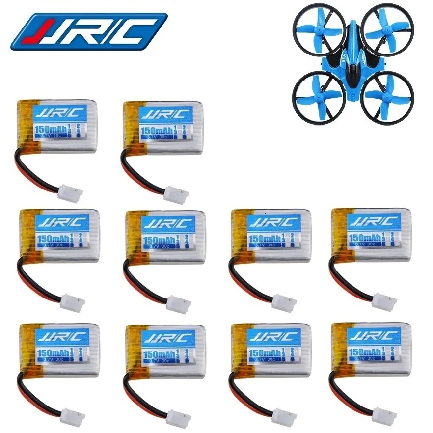 10 шт. JJRC H36 3,7 в 150 мАч 30C для E010 E010C E011 E013 F36 NH010 Аккумулятор для радиоуправляемого квадрокоптера запасные части 3,7 в аккумулятор LIPO