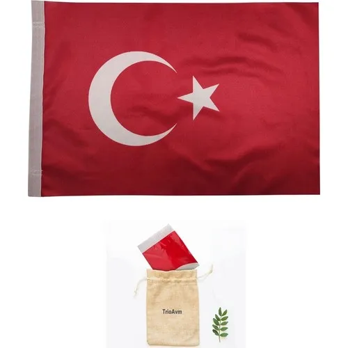 Tessuto Rashel Bandiera Turca Trio Avm 30X45 Cm