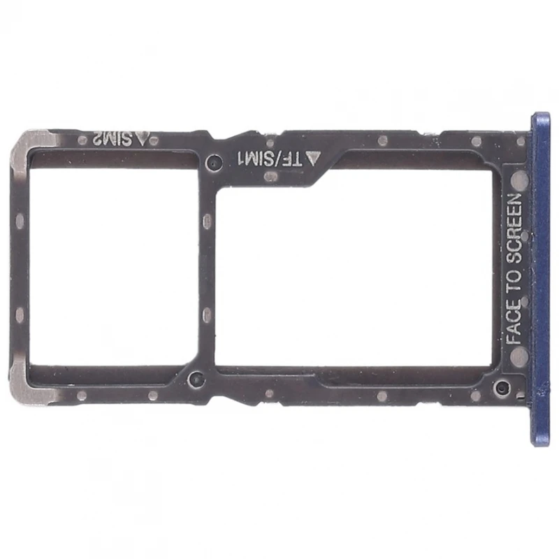 Vassoio Sim Per Xiaomi Pocophone F1 Adattatore Micro Sd Card Nano Blue # Xiaomi Pocophone F1 (Pocophone F1, Poco-F1, Pocophone, Pocophone F1 Armor Edi