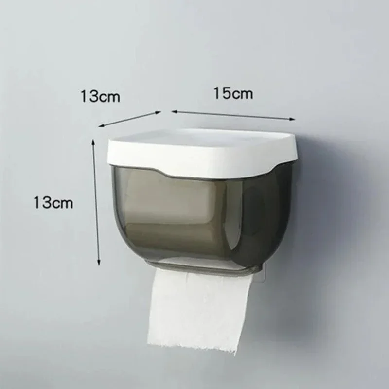 Waterproof Toilet Water Dispenser Toilet Paper Holder Bathroom Tissue Box with Top Storage Table Wall Paper Storage Box 1PC toilet paper holder tissue box tissue dispenser wet tissue storage box