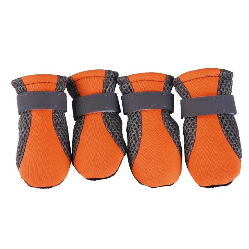 Pet Dog Shoes Puppy Outdoor Soft Bottom for Cat Rain Boots Waterproof Boots Cute Dog Shoes Breathable Mesh Pet Shoes