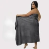 Plus Size Bath Towel for Curvy Women,Extra Large Soft Coral Fleece Body Towel 200x100cm Quick-Dry,Lightweight,Highly Absorbent 2