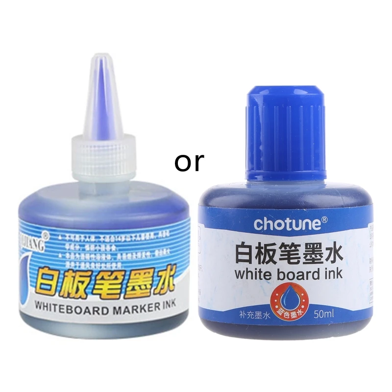G5AA 1 Bottle 50ml Refill Ink for Refilling Inks Whiteboard Marker Pen Black Red Blue