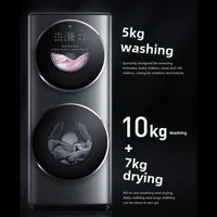 SGF home partition washing and drying machine double drum washing machine automatic 1
