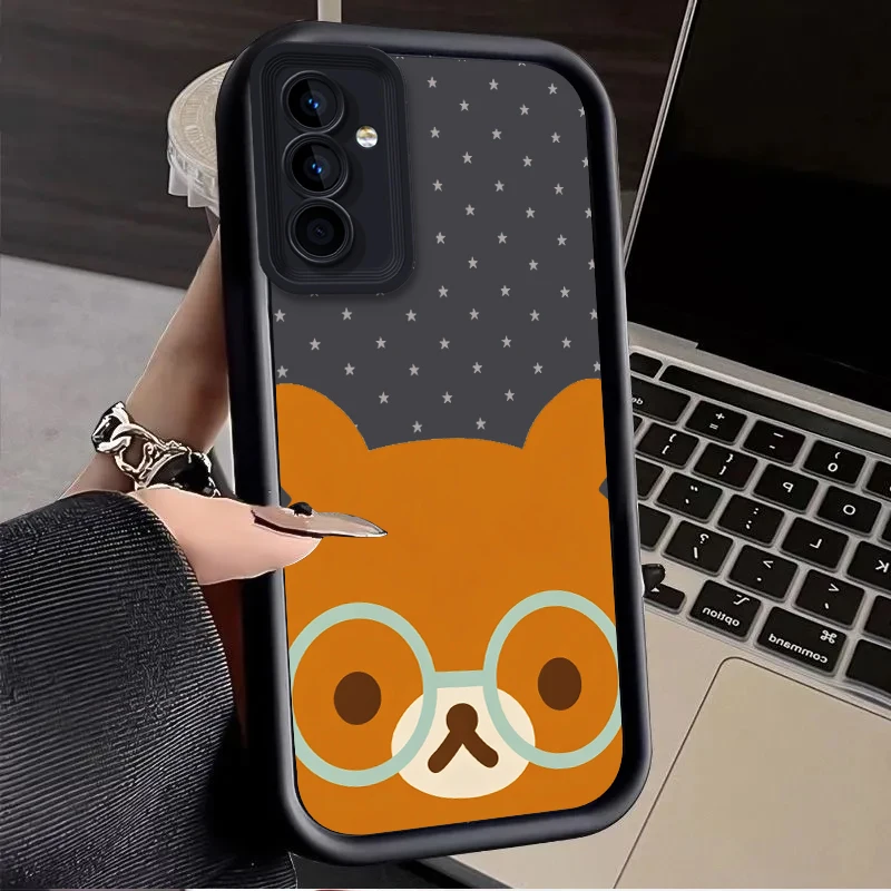 Wearing Glasses R-Rilakkuma Phone Case Cover