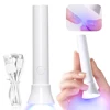 Portable Handheld UV LED Flashlight Nail Lamp 6 LED Beads Quick Dry USB Nail Dryer 18W Machine Nail Gel Dry Nail Art Tool 1