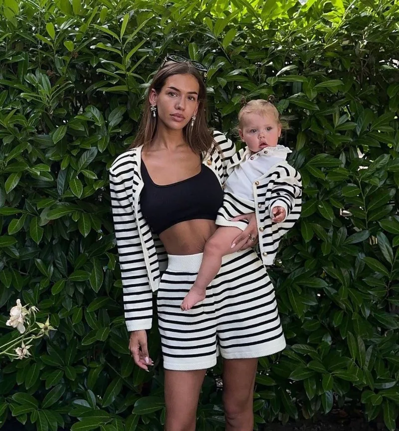 Knitted Shorts 2 Piece Sets Womens Outfits Casual Loose Cardigan Sweater Woman Winter Street High Waist Short Suits Women