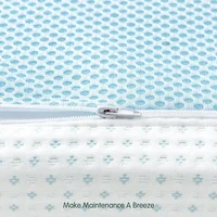 Memory Foam Mattress Topper Queen, 4 Inch Gel Foam Bed Topper with Rayon from Bamboo Cover, Ventilated Mattress Pad for Pressur 5