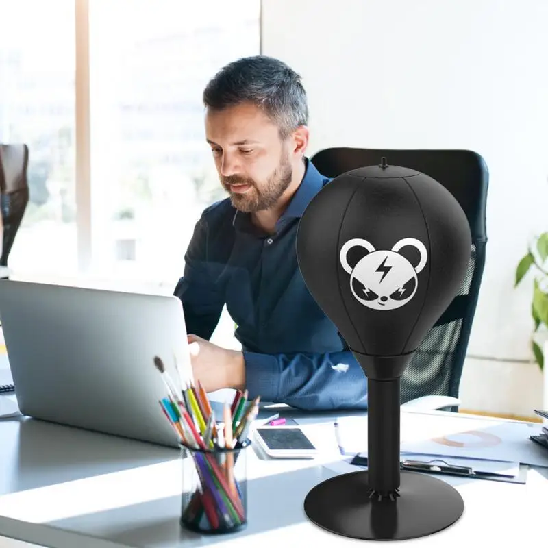 Stress Release Desktop Punching Ball, Tabletop Boxing Punching Bag 