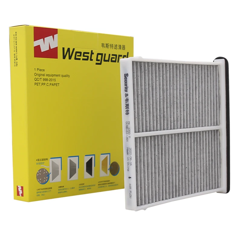 Air Filter WESTGUARD Activated Carbon Air Cabin Filter For MAZDA 6 GJ GL MAZDA CX-5 KE GH KF KD4561J6X TK4861J6X CU24009 MK3050P