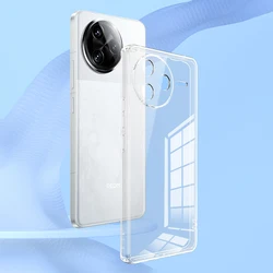 Crystal Clear Ultra-Thin Soft Silicone Phone Case - Simple and Sleek Design for Poco F7 Ultra (Clear)