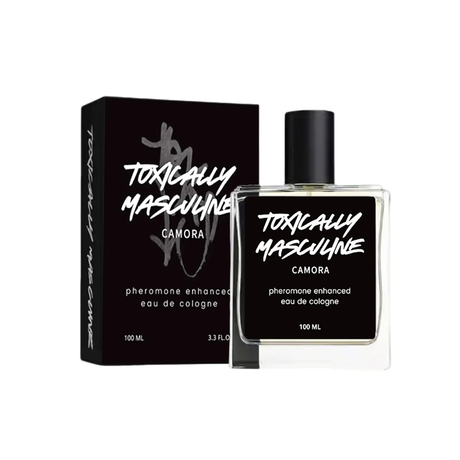 Eau de Cologne arricchita con feromoni, affascinante spray profumato da uomo, fragranza a base di pepe nero, lavanda, vetiver, muschio di quercia e legno di cedro._voghion.com
