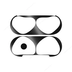 Enhanced Security Lock Case for AirPods - Durable TPU & PC Protective Earphone Cover with Hook (Dustproof Sticker)