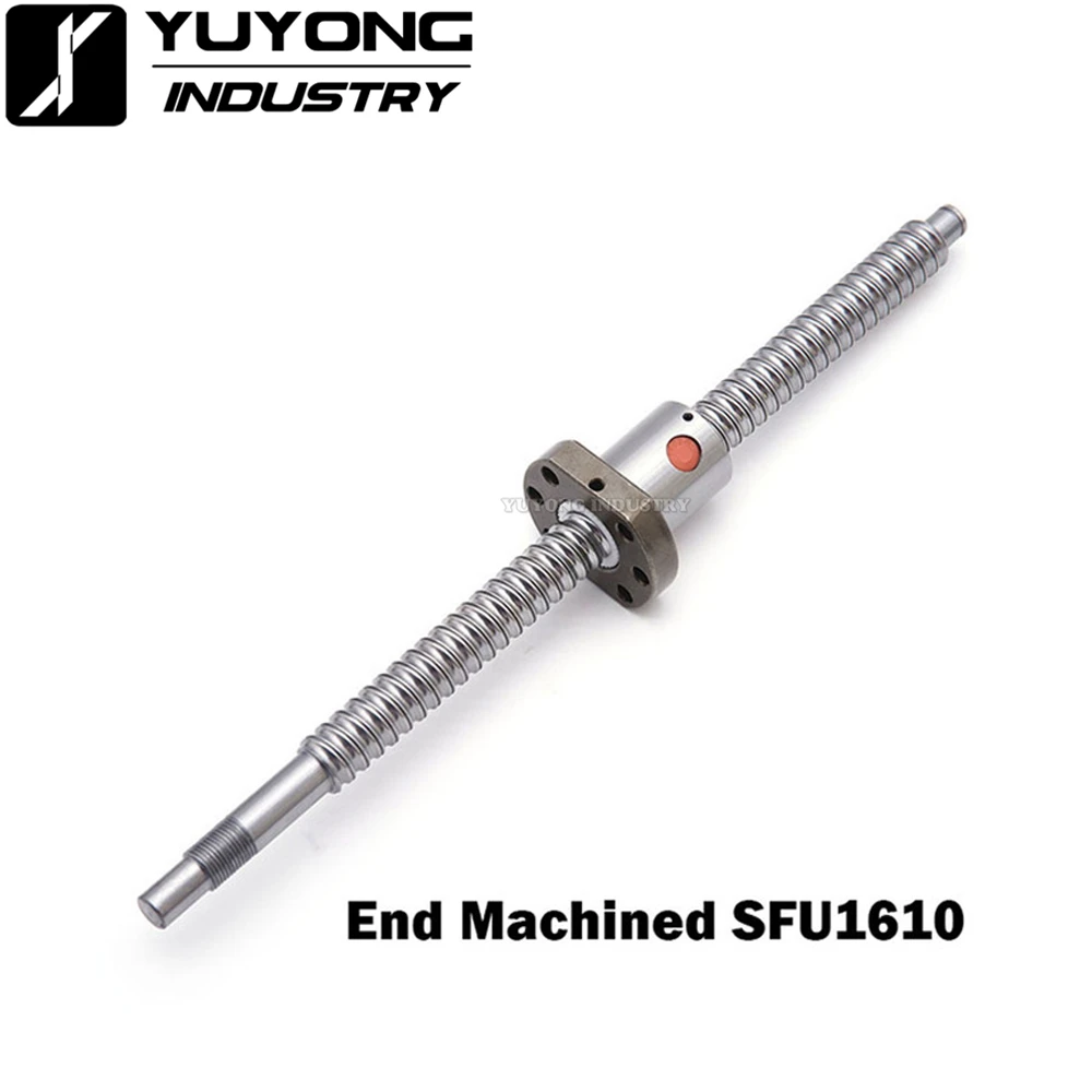 SFU1610 Ball Screw Rod 10001550mm C7 Roller High Speed Quiet