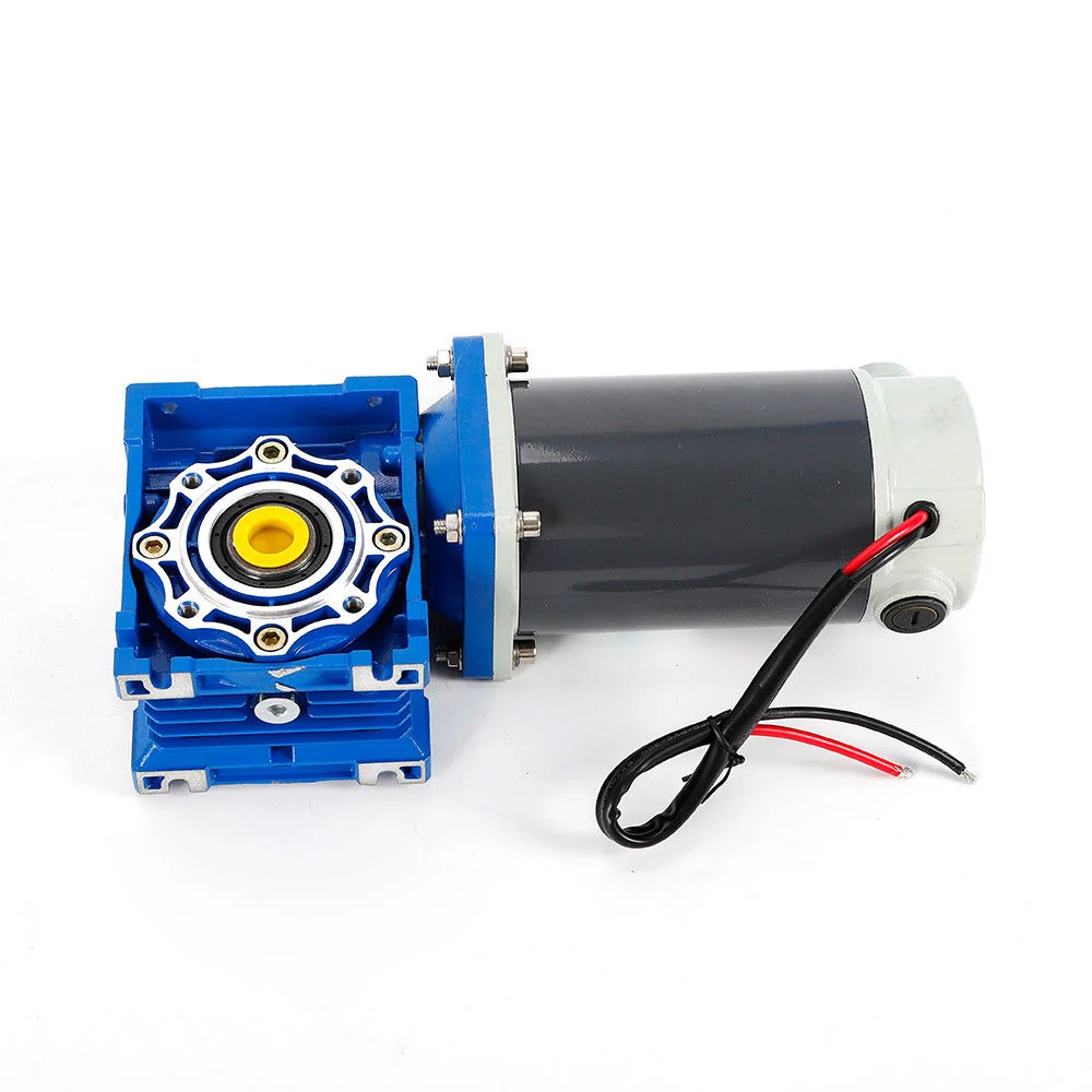 

1800rpm 12v 24v dc gear motor dc worm gear reducer with DC motor