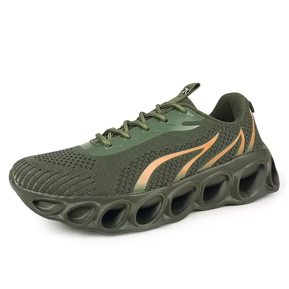 Scarpe da passeggio da uomo Scarpe da ginnastica Tessuto facile da pulire Assorbimento degli urti Calzature comode Calzature_voghion.com