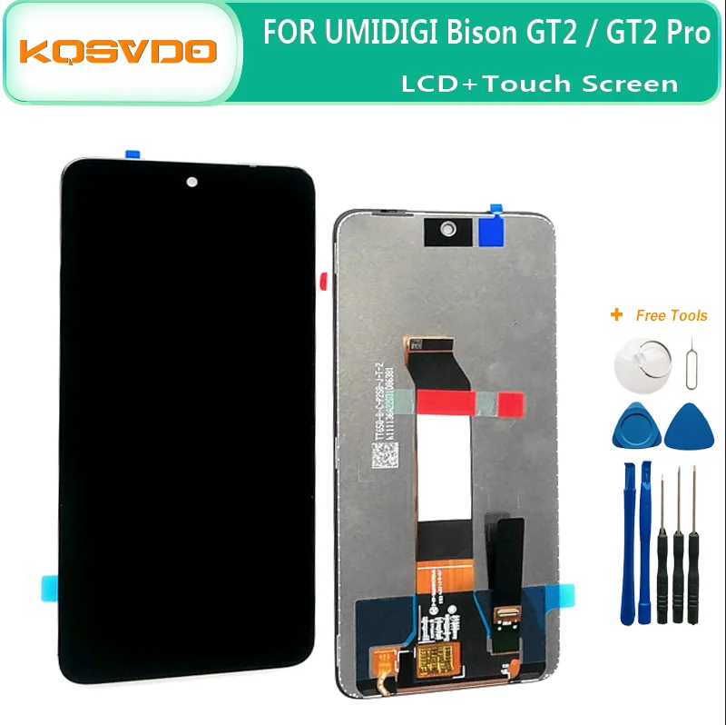 6.5 Original For UMIDIGI BISON GT2 LCD Display GT2 Pro Touch Screen Replacement GT2 5G Digitizer Assembly GT2 Pro 5G Pantalla