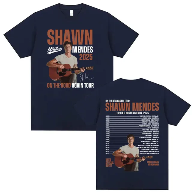 Shawn Mendes The Tour 半袖、サイン入りフォトカード、他 SHAWN MENDES SIGNED AUTOGRAPH 18X24 CONCERT TOUR POSTER