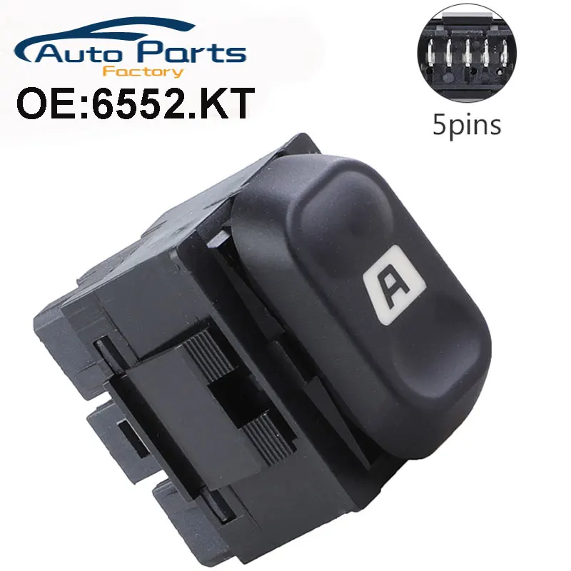 Kt New Power Window Switch For Peugeot 406 Partner Citroen Berlingo