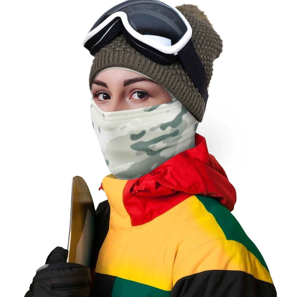 Scaldacollo Unisex In Pile Termico – Sciarpa Multifunzione Per Sport Invernali, Escursionismo, Sci, Ciclismo
