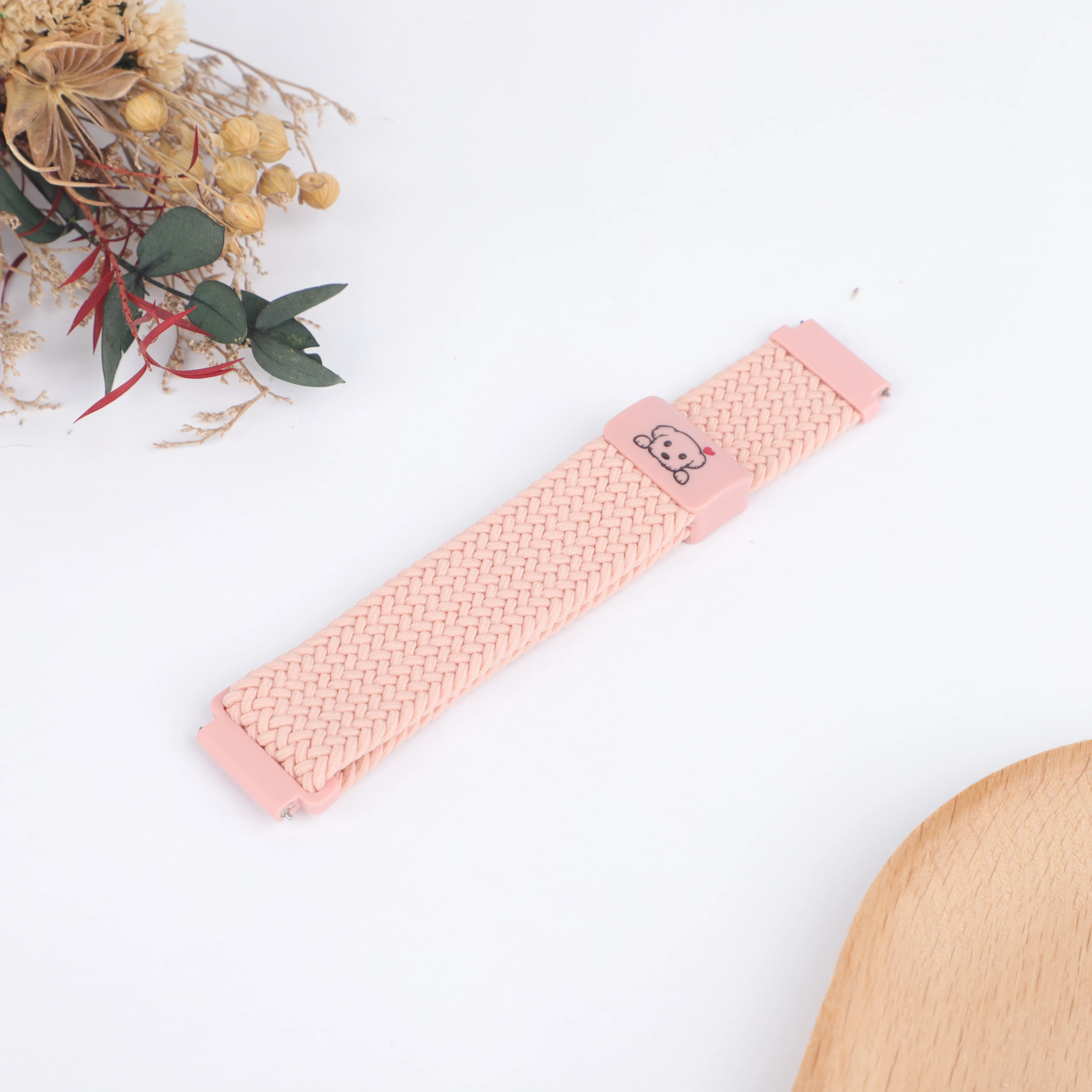 Nylon Coorea Bracelet Watch Strap, 20/22mm, Compatible with Leading Smartwatches
