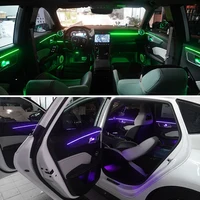Symphony Streamer Car Ambient Light Interior LED Full Color RGB Neon Acrylic Strip Atmosphere Lighting Kit App - Image 2