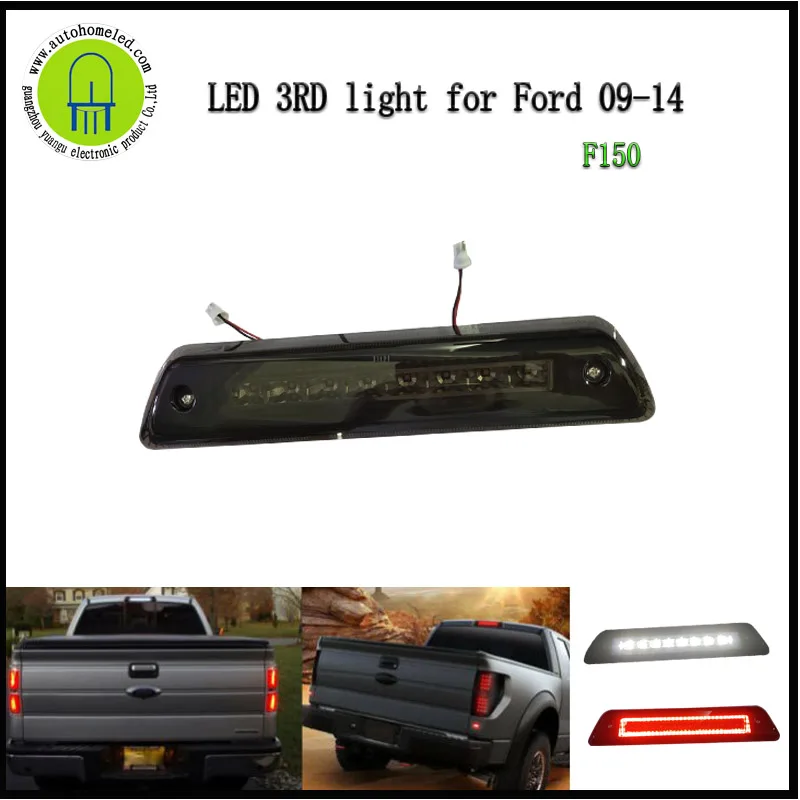 

Auto car lighting LED Rear Tail High Mount Stop 3rd Third Brake Light Lamp For 2009-14 Ford F-150 2010-14 Lincoln Mark LT