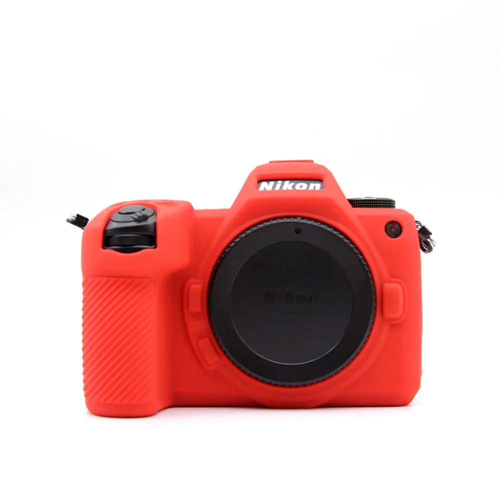 Rieibi Mezza Custodia In Pelle PU Per Nikon Z6III, Con Impugnatura, Fondo Apribile, Protezione Antigraffio