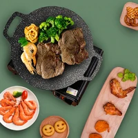 Korean Portable Nonstick BBQ Grill Pan for Indoor & Outdoor Fun - Image 4