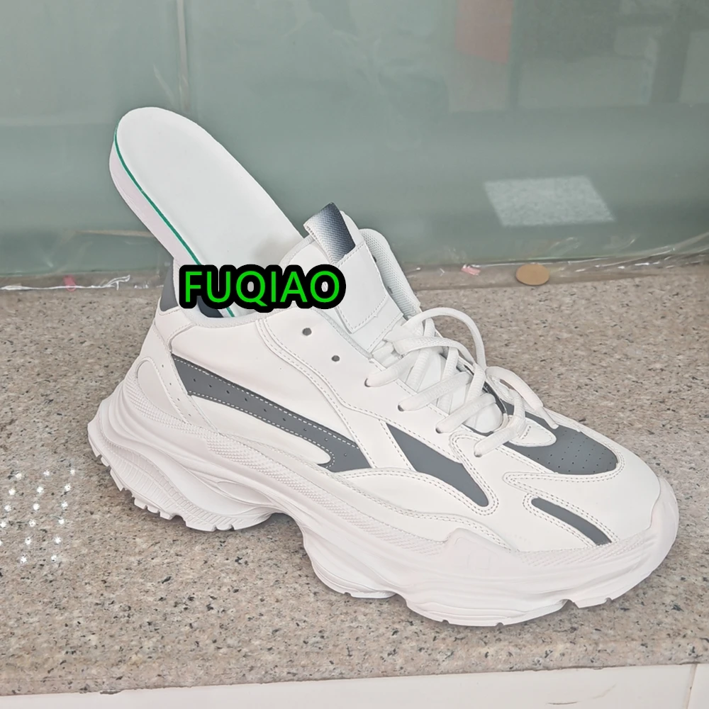 Neue 7CM Höhe Zunehmende Schuhe Männer Frauen Versteckte Aufzug Einlegesohlen Komfortable Dämpfung Casual Sport Walking Turnschuhe – Detail 5