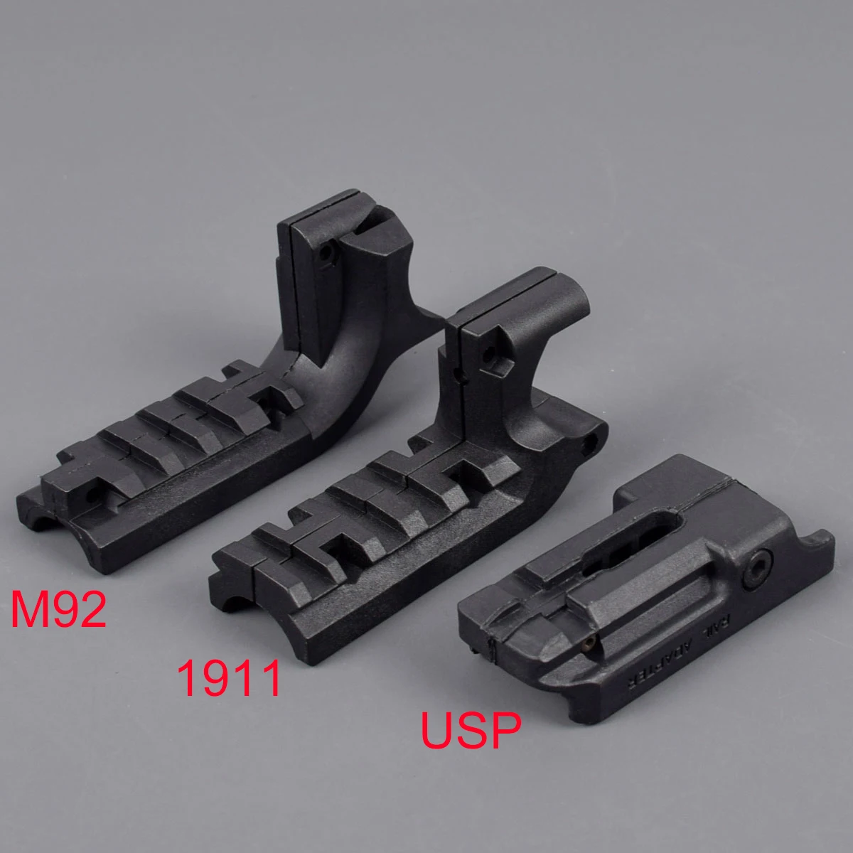 Тактический Пистолет для страйкбола Beretta M92 1911 USP Picatinny рельсовый адаптер 20 мм под