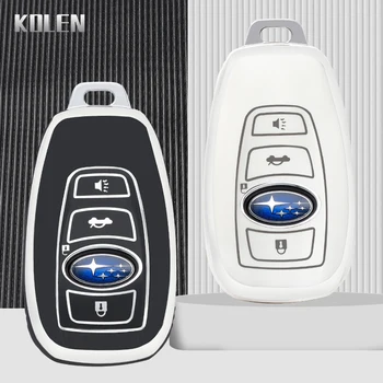 Nuovo TPU Car Key Case Cover Shell per Subaru Forester XV Outback BRZ WRX STI Legacy Impreza Crosstrek Protector Fob accessori 2 Nuovo TPU Car Key Case Cover Shell per Subaru Forester XV Outback BRZ WRX STI Legacy Impreza Crosstrek Protector Fob accessori - Nuovo TPU Car Key Case Cover Shell per Subaru Forester XV Outback BRZ WRX STI