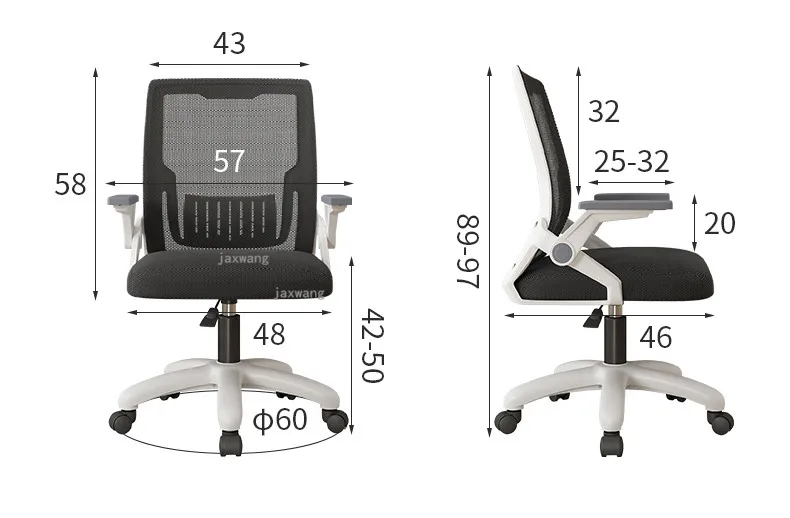 Description Picture 2 of itemModern Office Furniture Computer Chair Home Backrest Office Chair Minimalist Student Dormitory Lifting Swivel Chair TG
