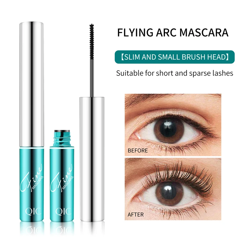 1pc Mascara Slim Curl Small Fine Brush Head Waterproof Quick Drying