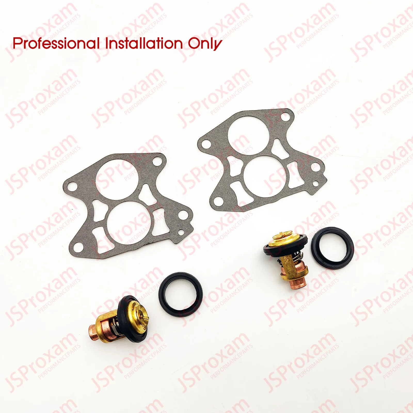 2 Pz 6E5-12411 688-12414 Muslimexayfit Per Yamaha Muslimah Kit Guarnizioni Termostato 50 Gradi