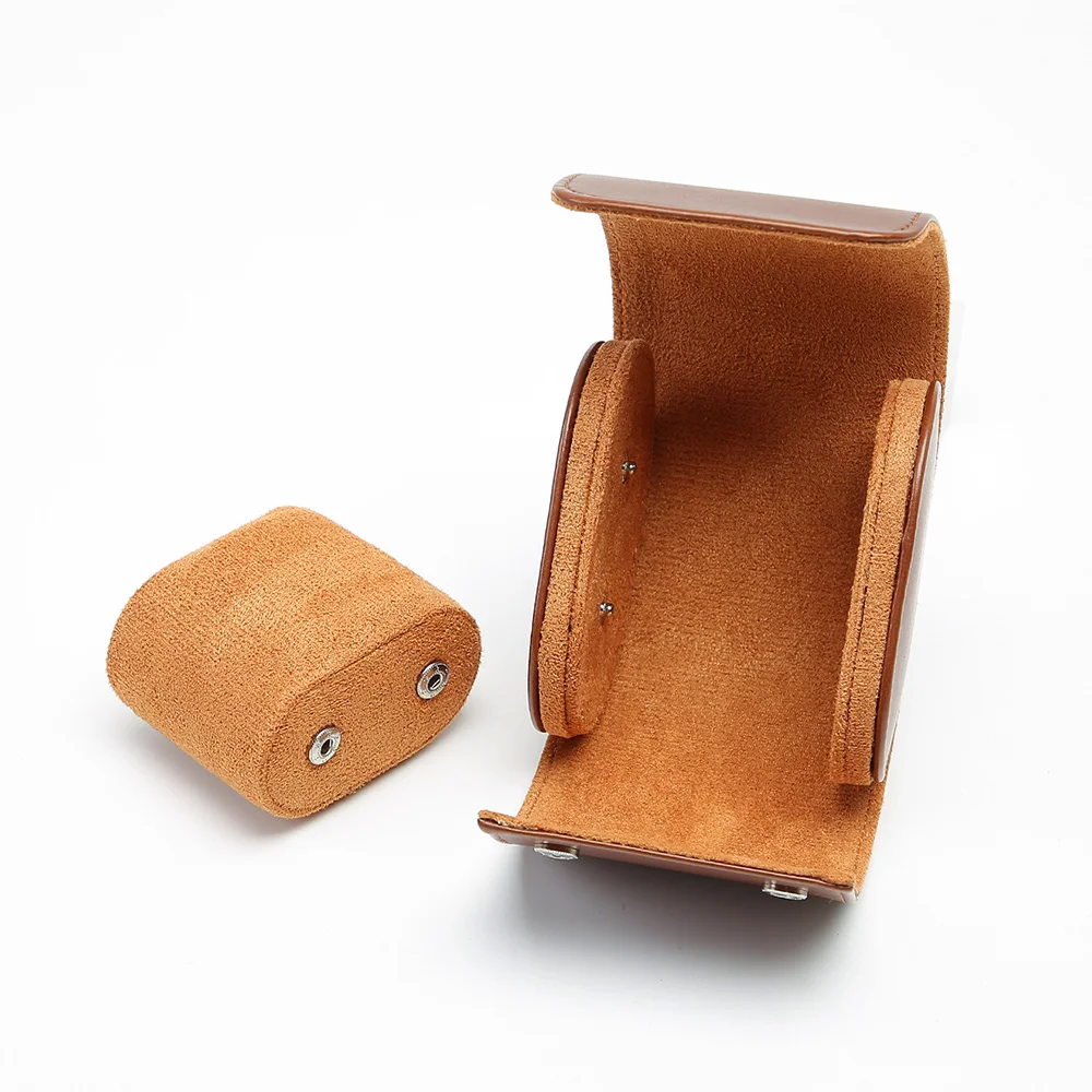 Watch Roll Travel Case 1/2/3-Slot Portable Vintage Leather Watch storage box storage pouch storage bag Organizers Men Christmas Gift