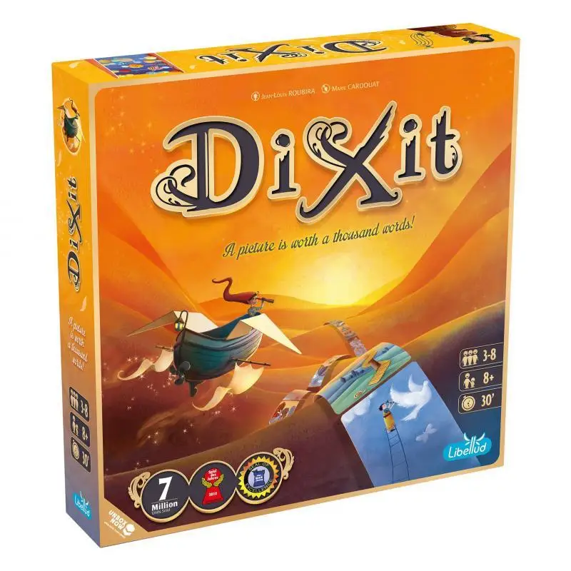 

Dixit Boardgame The Award Winning Game of Imagination Creativity Fun Family Party Friends Toys