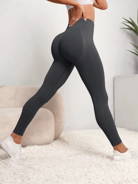 Pantalon de yoga taille haute pour femme, grande taille, nouveau, avec contrôle du ventre, extensible, doux, pour l'entraînement et la course, confortable