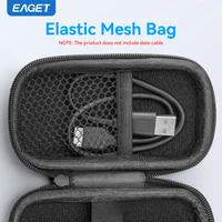 Eaget SSD Box Bag Чехол Портативная сумка для жесткого диска для внешнего портативного SSD M.2 SSD чехол для хранения Защита Черный — изображение 6