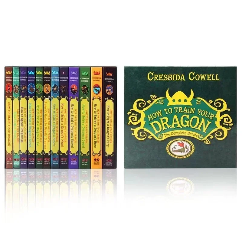 洋書　how to train your dragon 12冊 Amazon.com: How To Train Your Dragon 12 Books Collection Set
