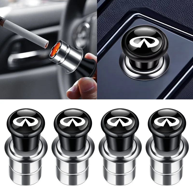 CarLogoCigaretteLighter12VABSStainlessMaterialForInfinitiq30