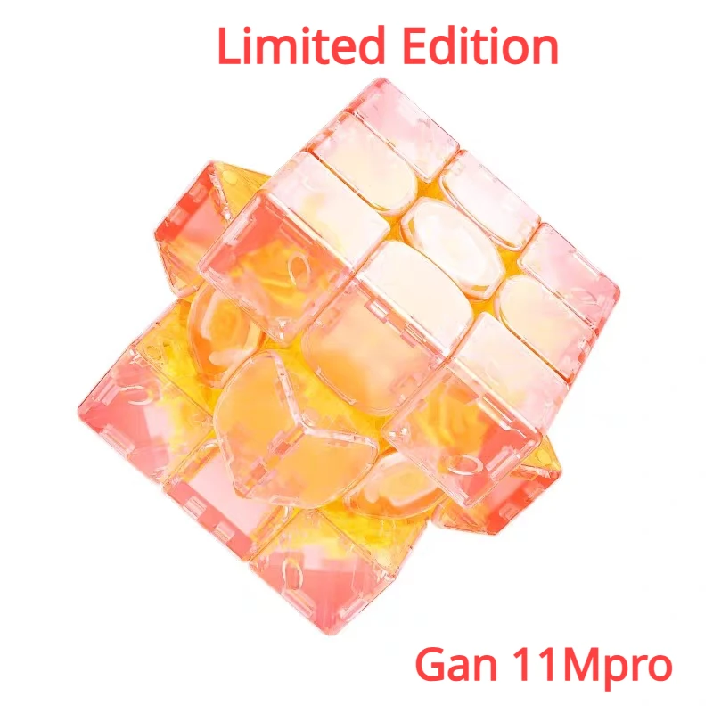 Limited Edition Cube Gan 11Mpro Collectible Magic Cube 3x3 GAN Jigsaw Puzzle Toy , 2021 Summer Limited Edition Gan 3x3x3 Cube qiyi magic cube 1x2x3 2x2x3 2x3x3 tiny fun cube neo magico 223 123 speed cubes puzzle educational brain teaser cool toys 2021