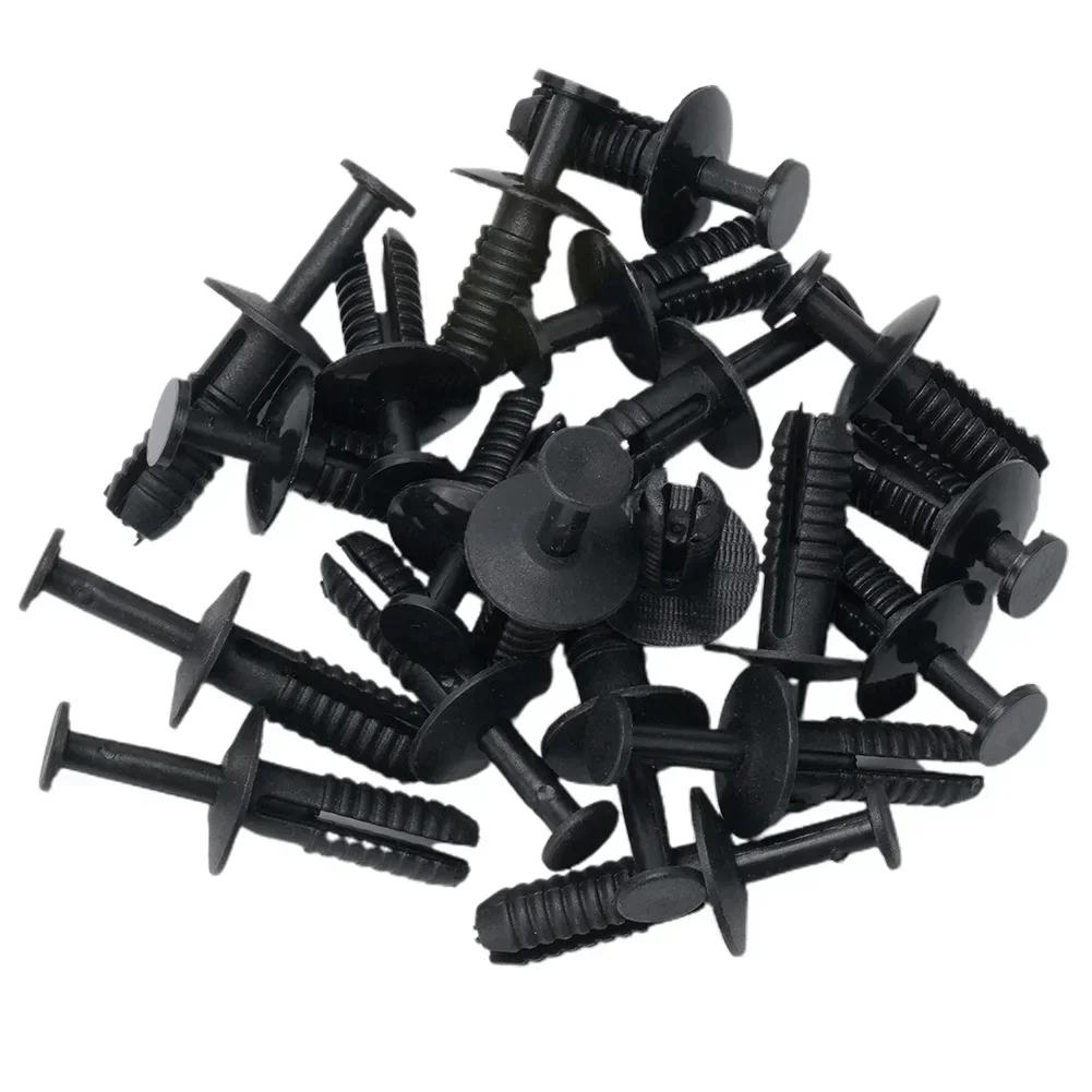 20pcs Car Bumper Expanding Rivet Fastener Auto Fender Door Trim Panel Liner Wheel Arch Clips for BMW E30 E39 E46 E53 E60 auto fasteners plastic rivets