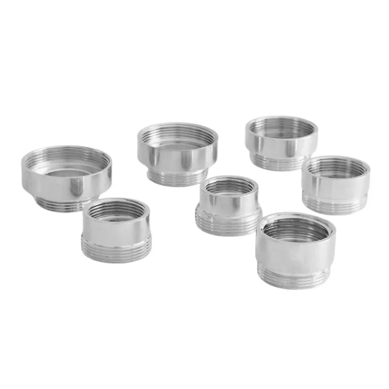 Faucet adapter 22 turn 16-32mm brass coupler sealing ring internal external fine tooth conversion thread