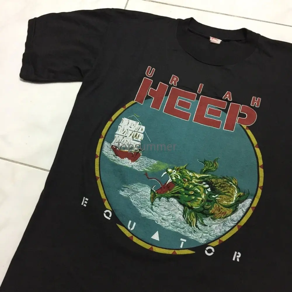 

Vintage 1980’S Uriah Heep Equator T Shirt (Rare)(1)