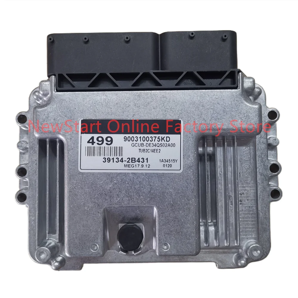 ECU Original Car Engine Computer Board Electronic Control Unit MEG17.9.12 499 39134-2B431