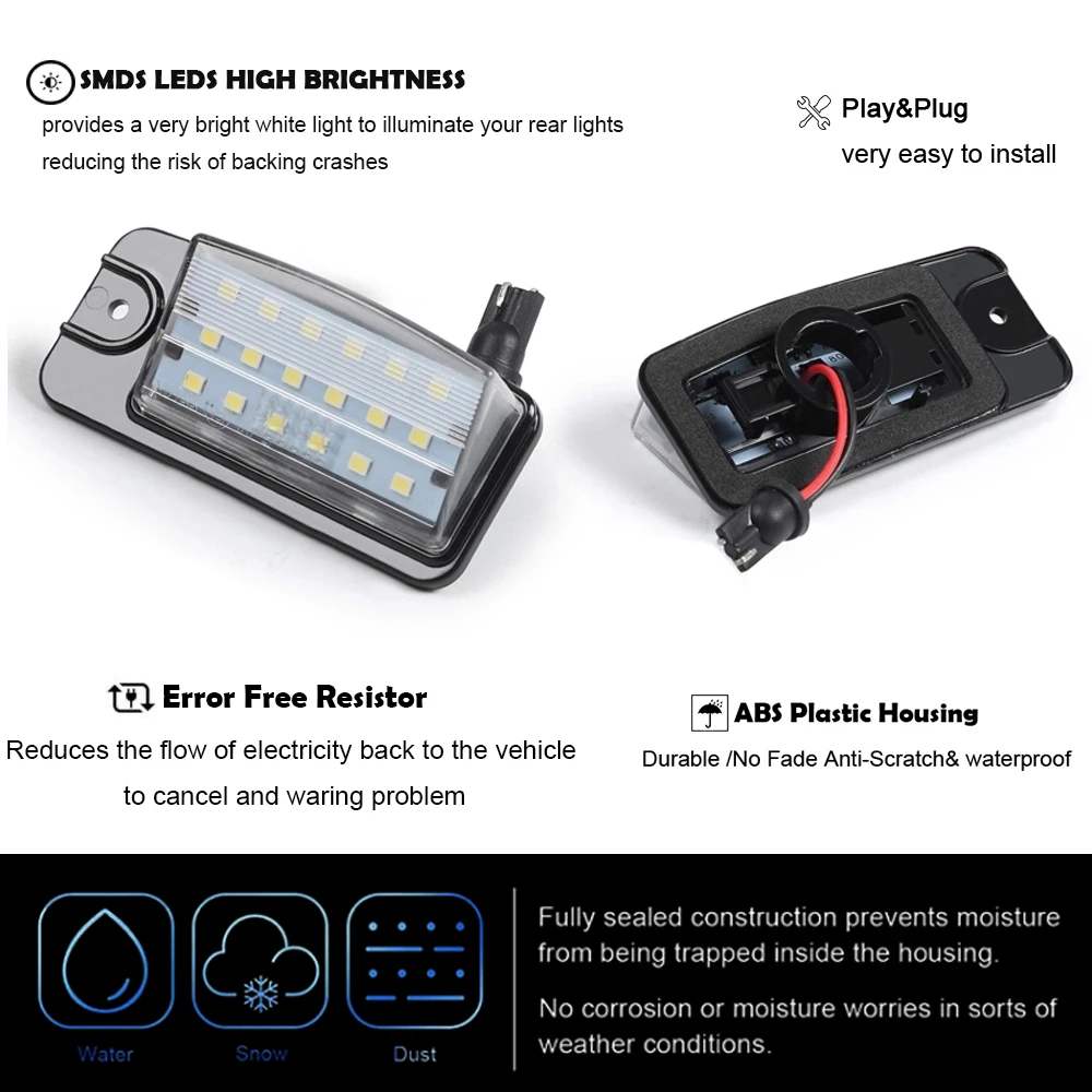 �ֻ� X-Ʈ���� T32 NV1500 NV2500 NV3500 ����� Z50 Z51 �н����δ� R51 �ƽø� �� 2pcs LED ������ ���̼��� ��ȣ�� ����