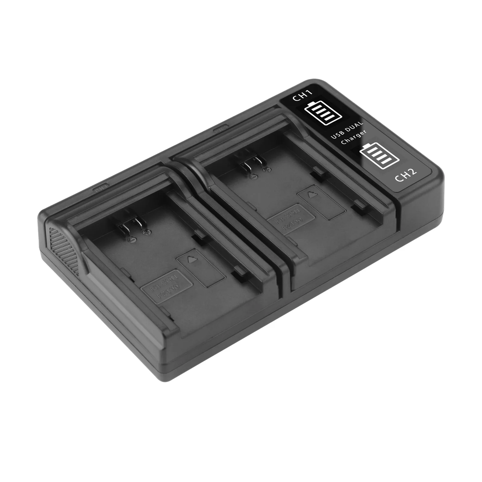 High-Speed Dual USB Charger for Sony NP-FZ100 Batteries