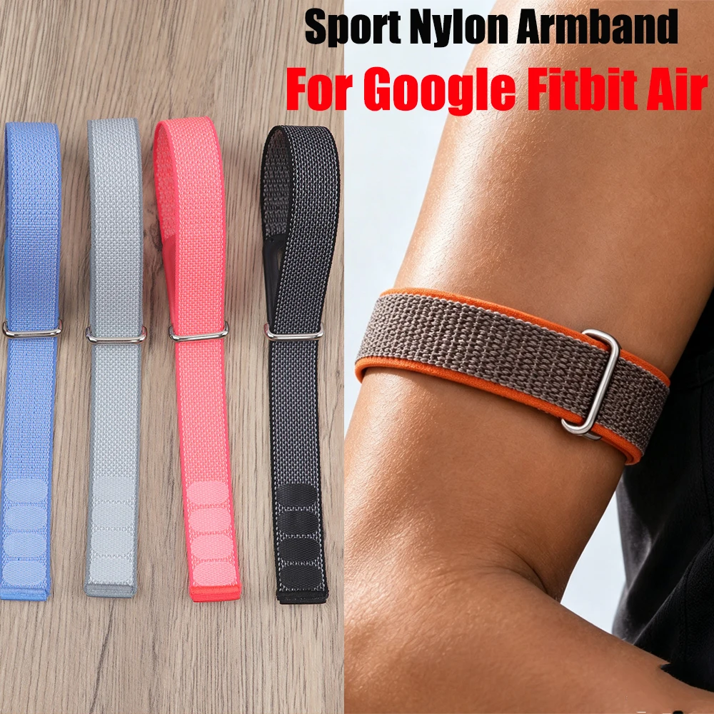 Adjustable Nylon Loop Fitness Tracker Bicep Armband Strap